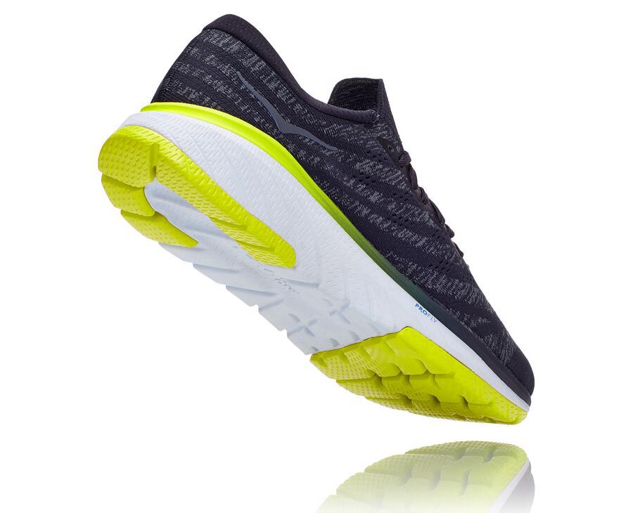 Hoka One One Mens Running Shoes - Cavu 3 - Navy - AKFC23685